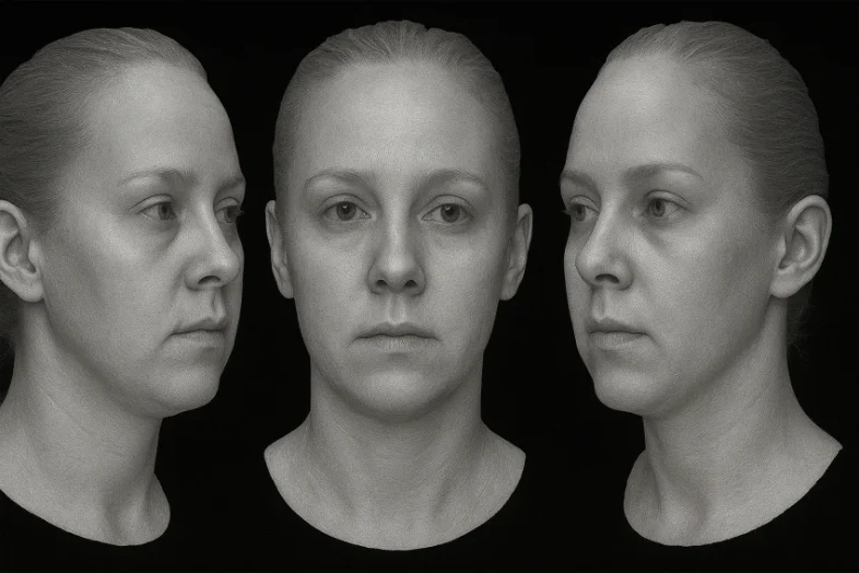 Estudo de Faces em Escaneamento 3D